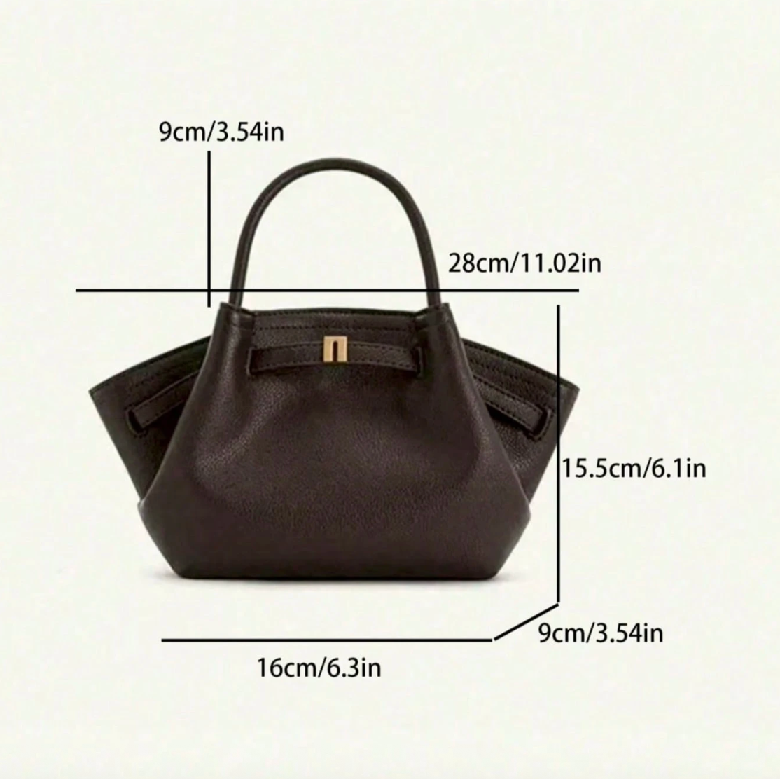 JW P | Mini-handtas met raffia-look