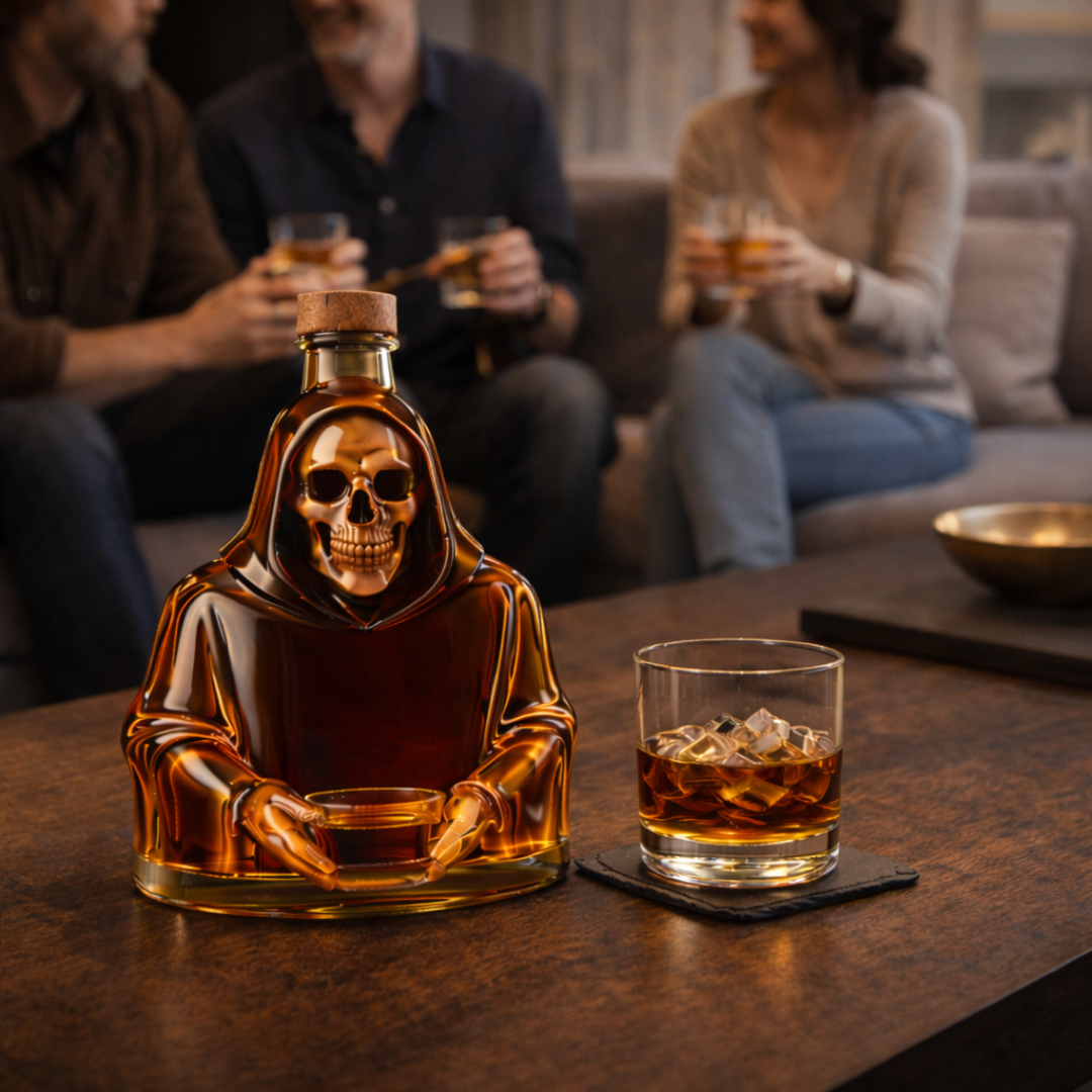 Decanter da whisky – Edizione Teschio – immagine 9