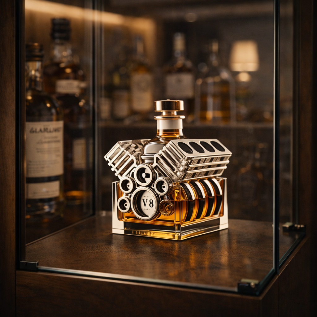 Decanter per whisky – Edizione V8