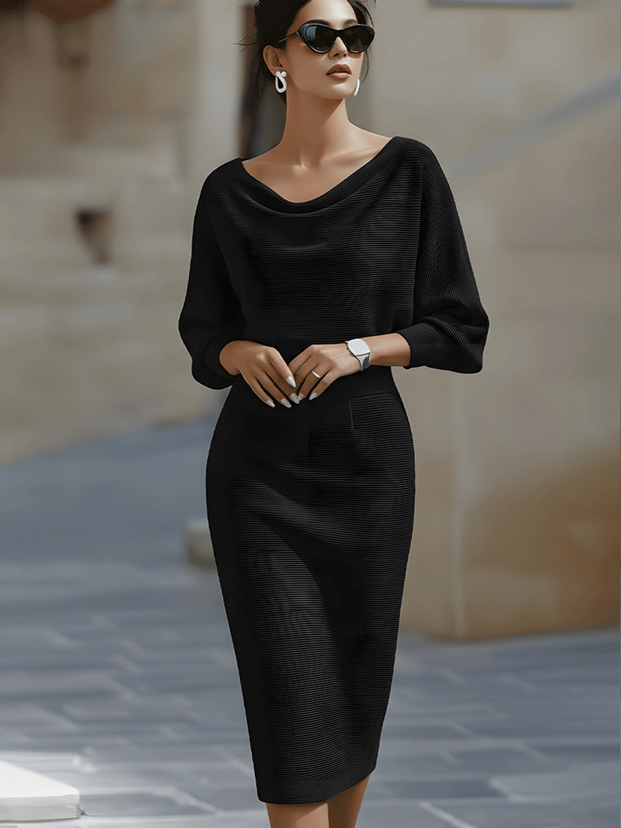 Lydia | Abito midi elegante per tutti i giorni