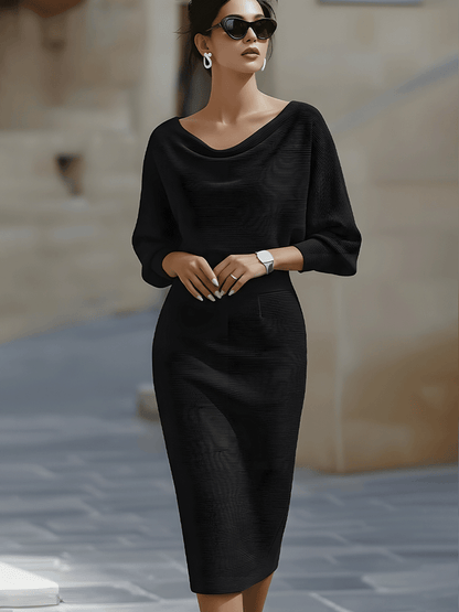 Lydia | Abito midi elegante per tutti i giorni