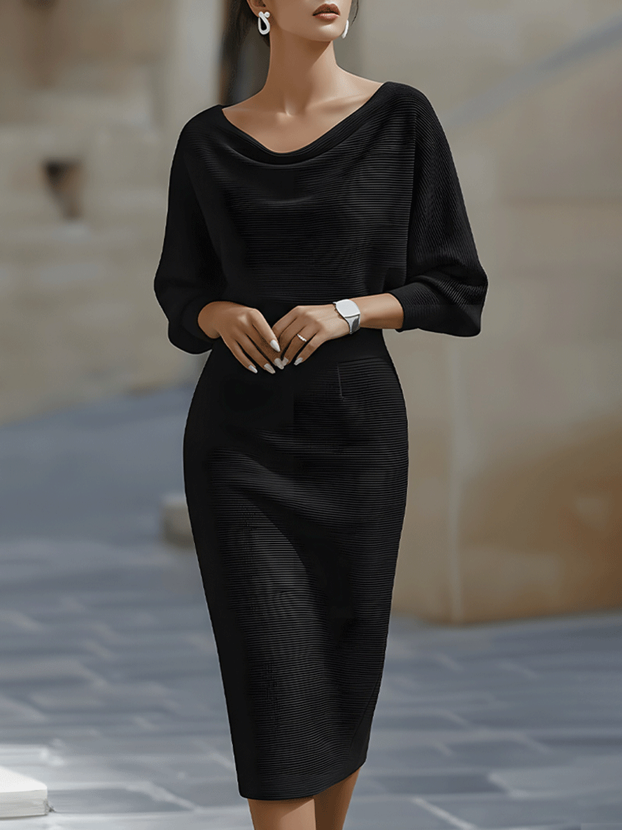 Lydia | Abito midi elegante per tutti i giorni