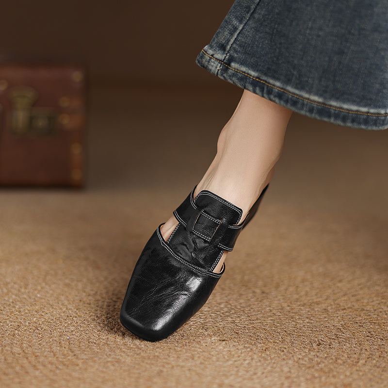 Andie┃mules in vera pelle