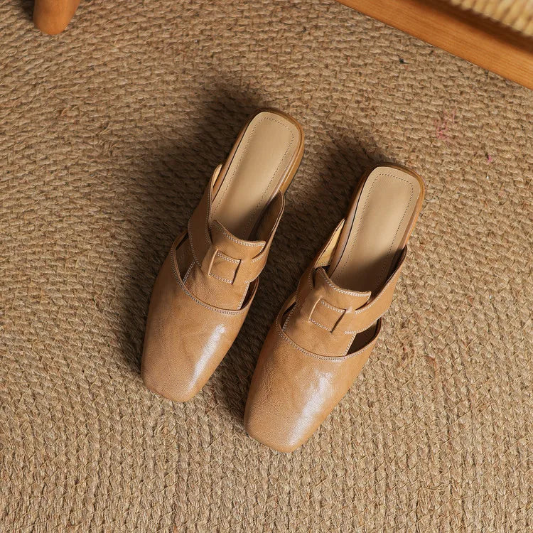 Andie┃mules in vera pelle
