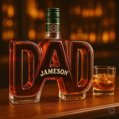 Decanter da whisky – Edizione Papà – immagine 2