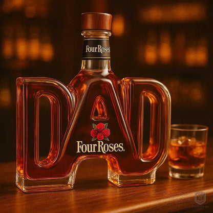 Decanter da whisky – Edizione Papà – immagine 3
