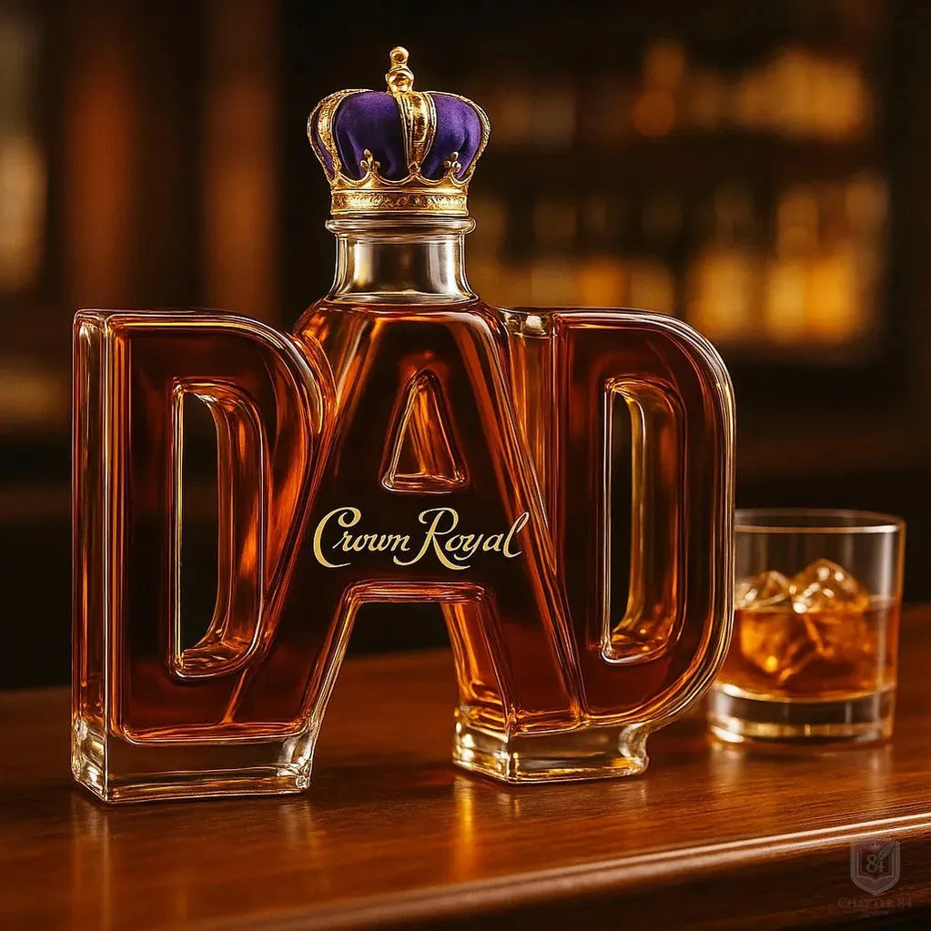 Decanter da whisky – Edizione Papà – immagine 1