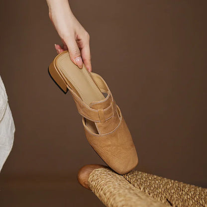 Andie┃mules in vera pelle