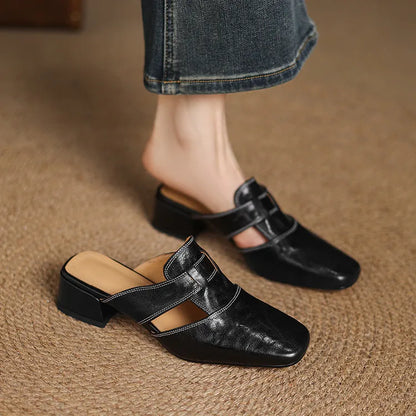 Andie┃mules in vera pelle