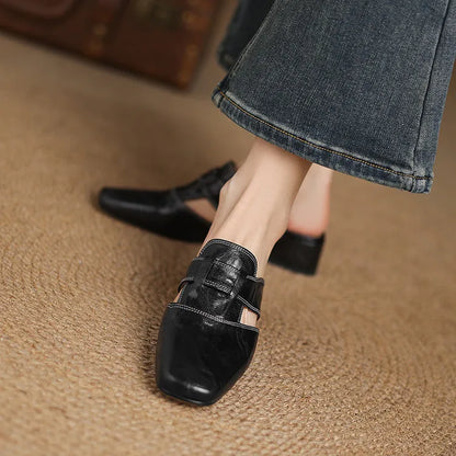 Andie┃mules in vera pelle