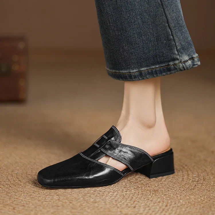 Andie┃mules in vera pelle