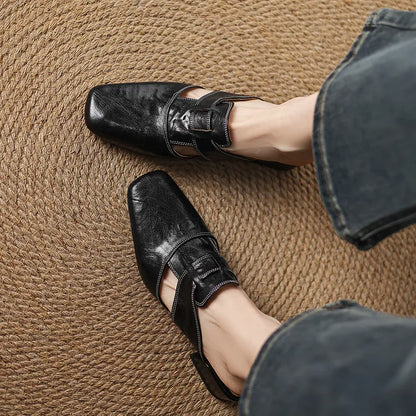 Andie┃mules in vera pelle