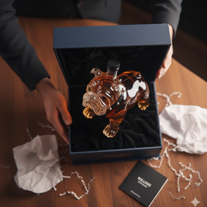 Decanter da whisky – Edizione Bulldog – immagine 8