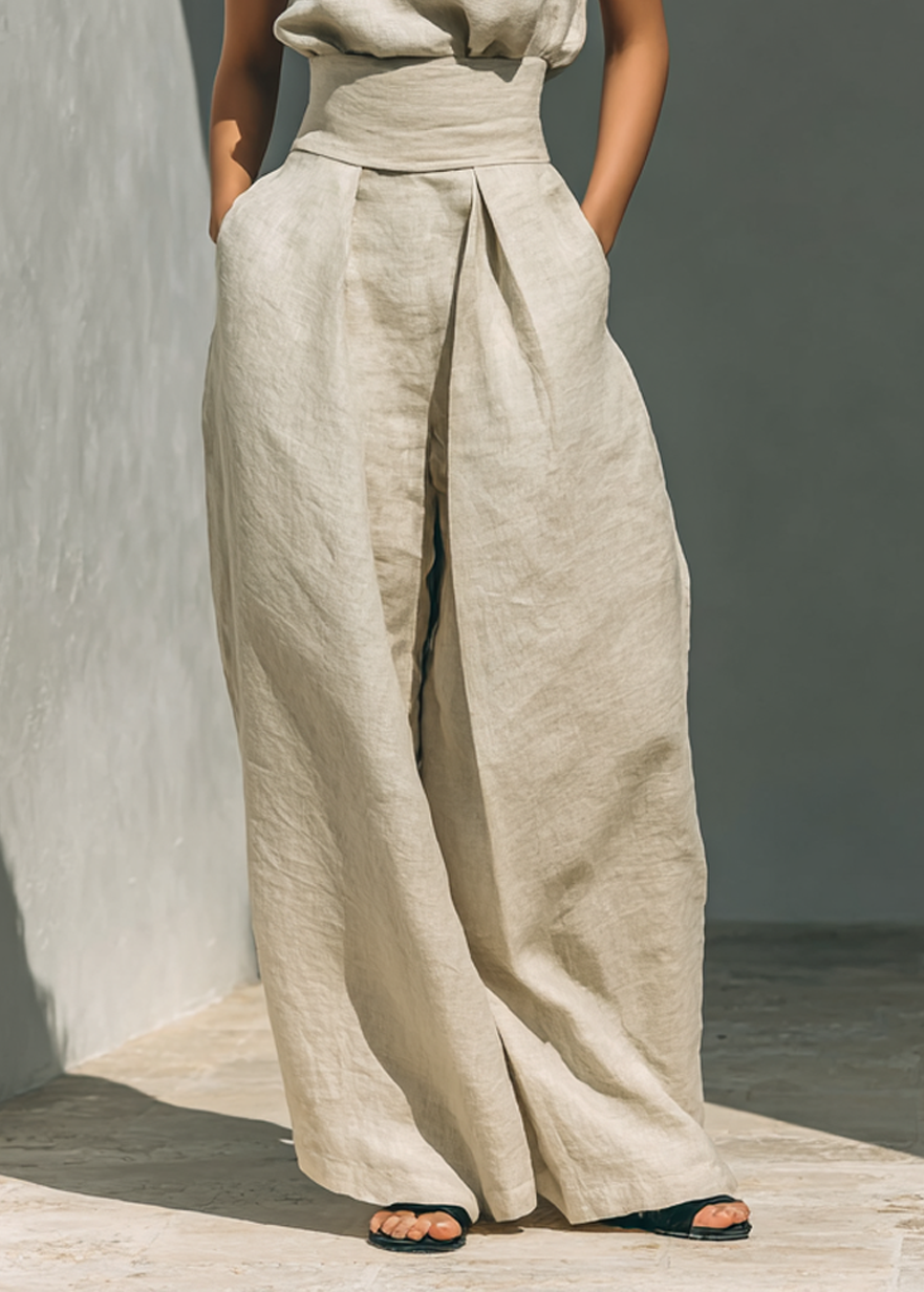 MARIA |Set in lino minimalista