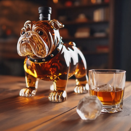 Decanter da whisky – Edizione Bulldog – immagine 9