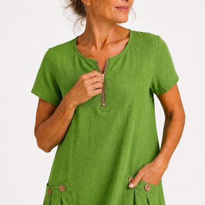 ELIANA™ | Abito pratico con zip