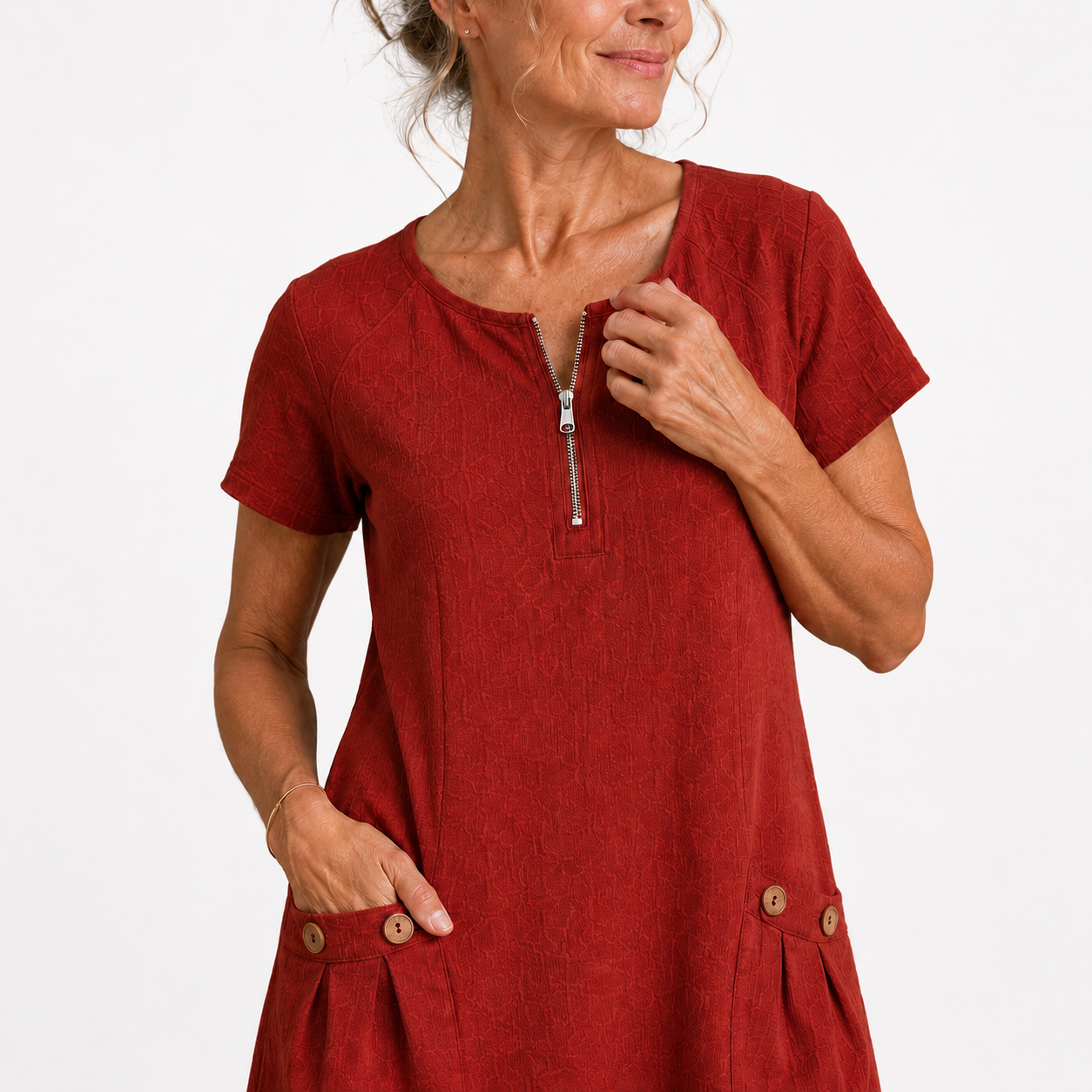 ELIANA™ | Abito pratico con zip