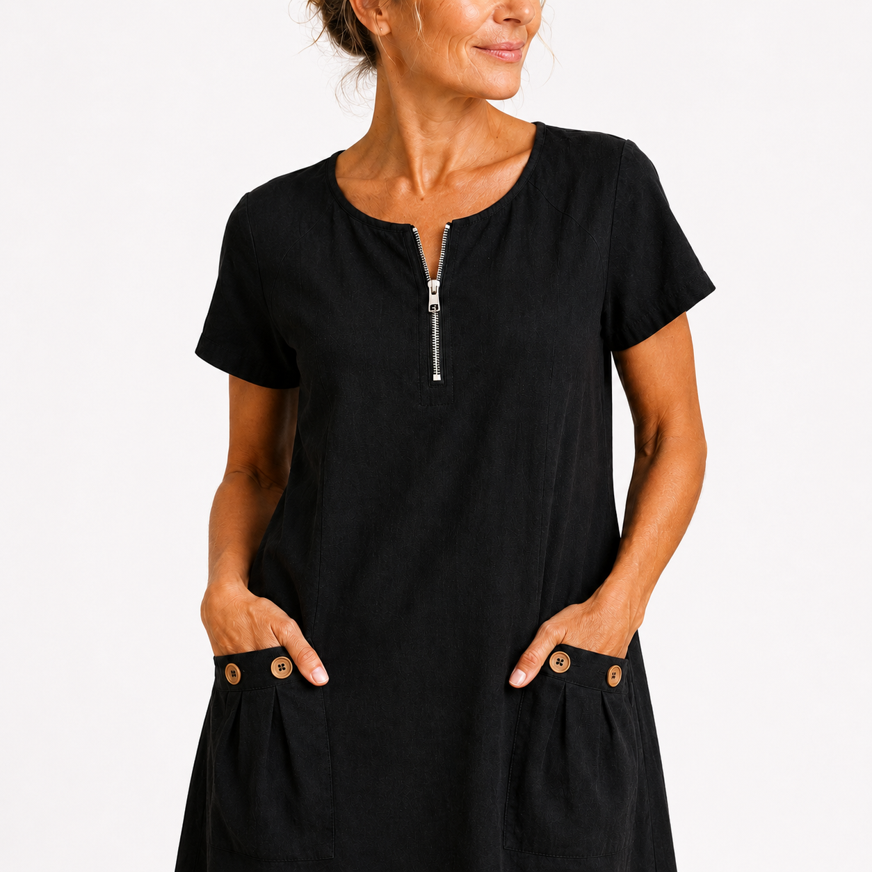 ELIANA™ | Abito pratico con zip