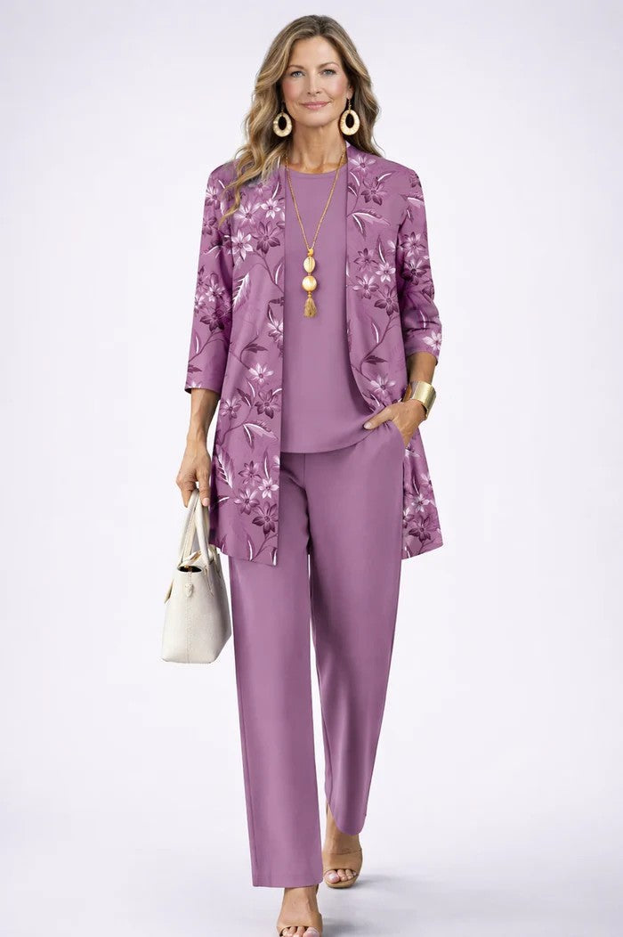 Margaret | Elegante driedelige set