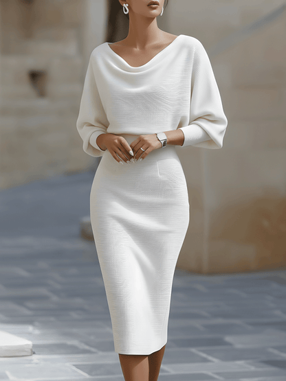 Lydia | Abito midi elegante per tutti i giorni