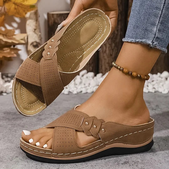 Sandali Harper Comfort - Cammello