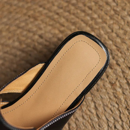 Andie┃mules in vera pelle