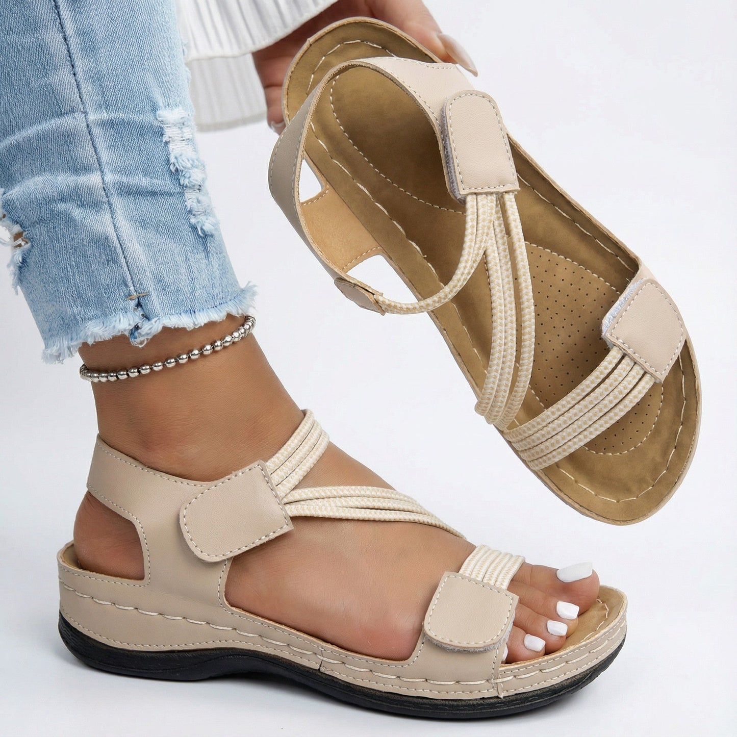 Jules┃Sandali ortopedici confortevoli