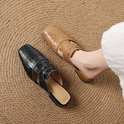 Andie┃mules in vera pelle