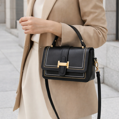 Luna Paris | Elegante leren handtas