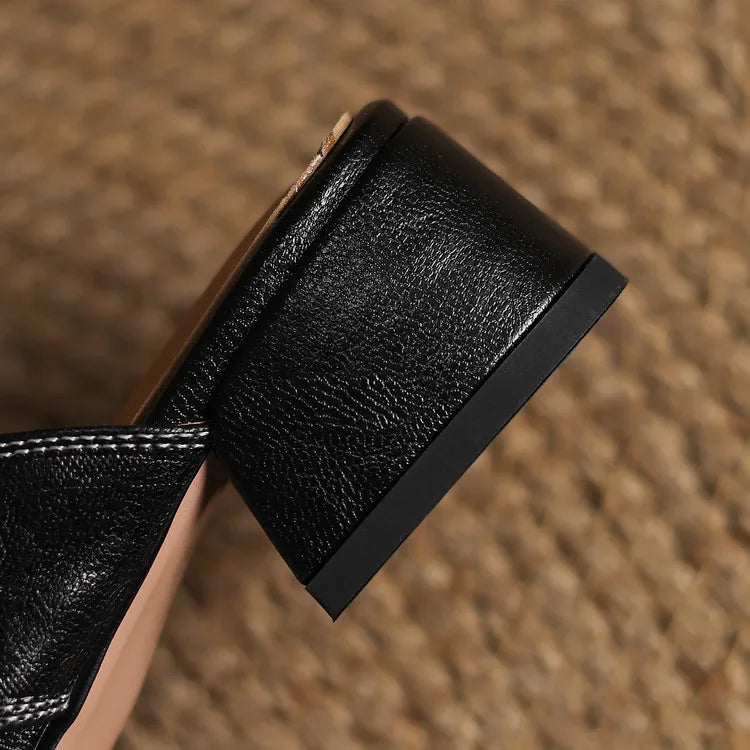 Andie┃mules in vera pelle