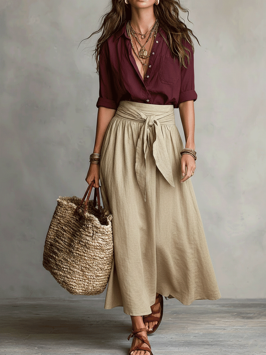 Matilda | Completo gonna due pezzi elegante