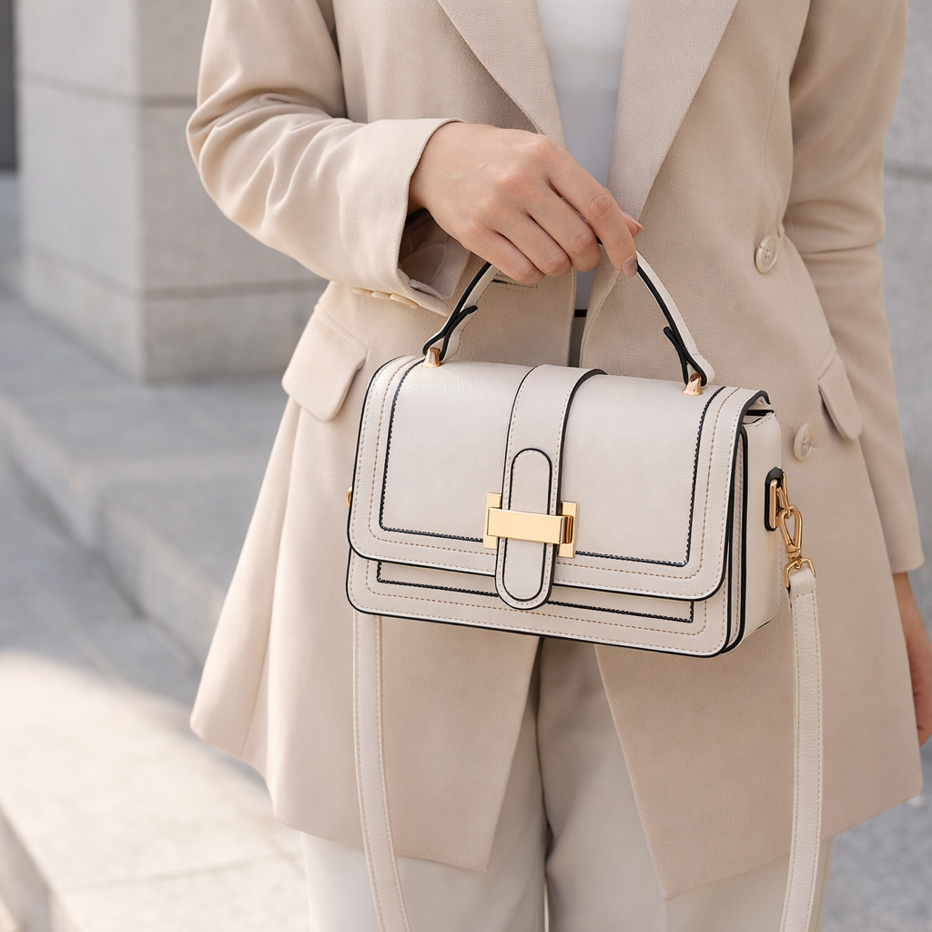 Luna Paris | Elegante leren handtas