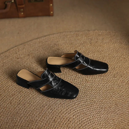 Andie┃mules in vera pelle
