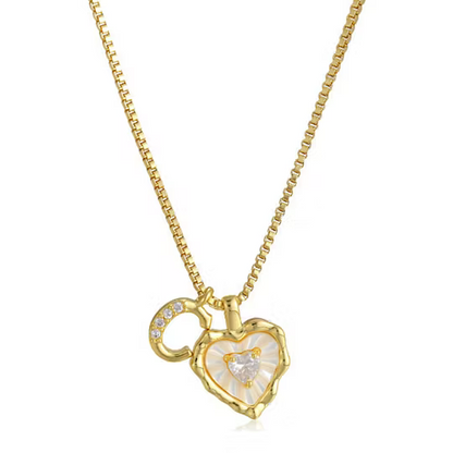 Élisara™ | Collana a Cuore con Iniziale