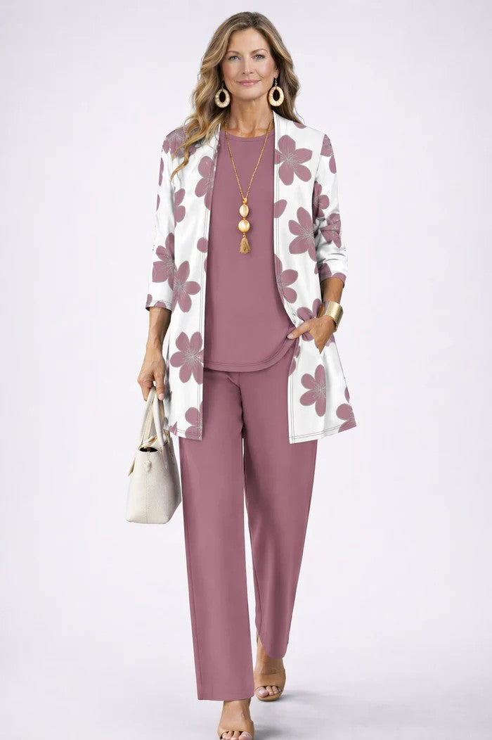 Margaret | Elegante driedelige set