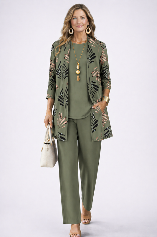 Margaret | Elegante driedelige set