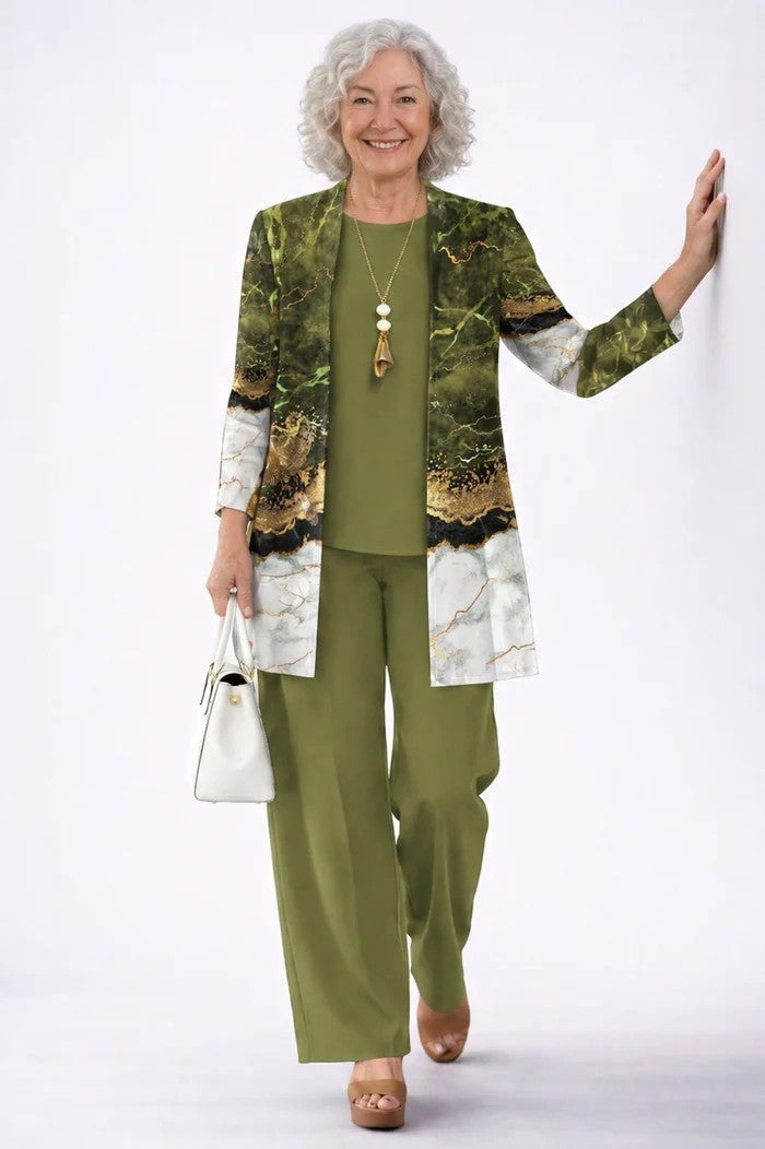 Margaret | Elegante driedelige set