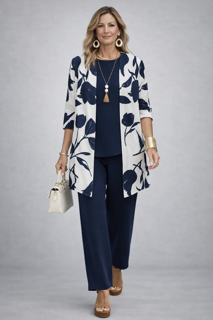 Margaret | Elegante driedelige set
