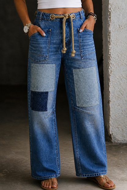 Margaret | Pantaloni della tuta patchwork