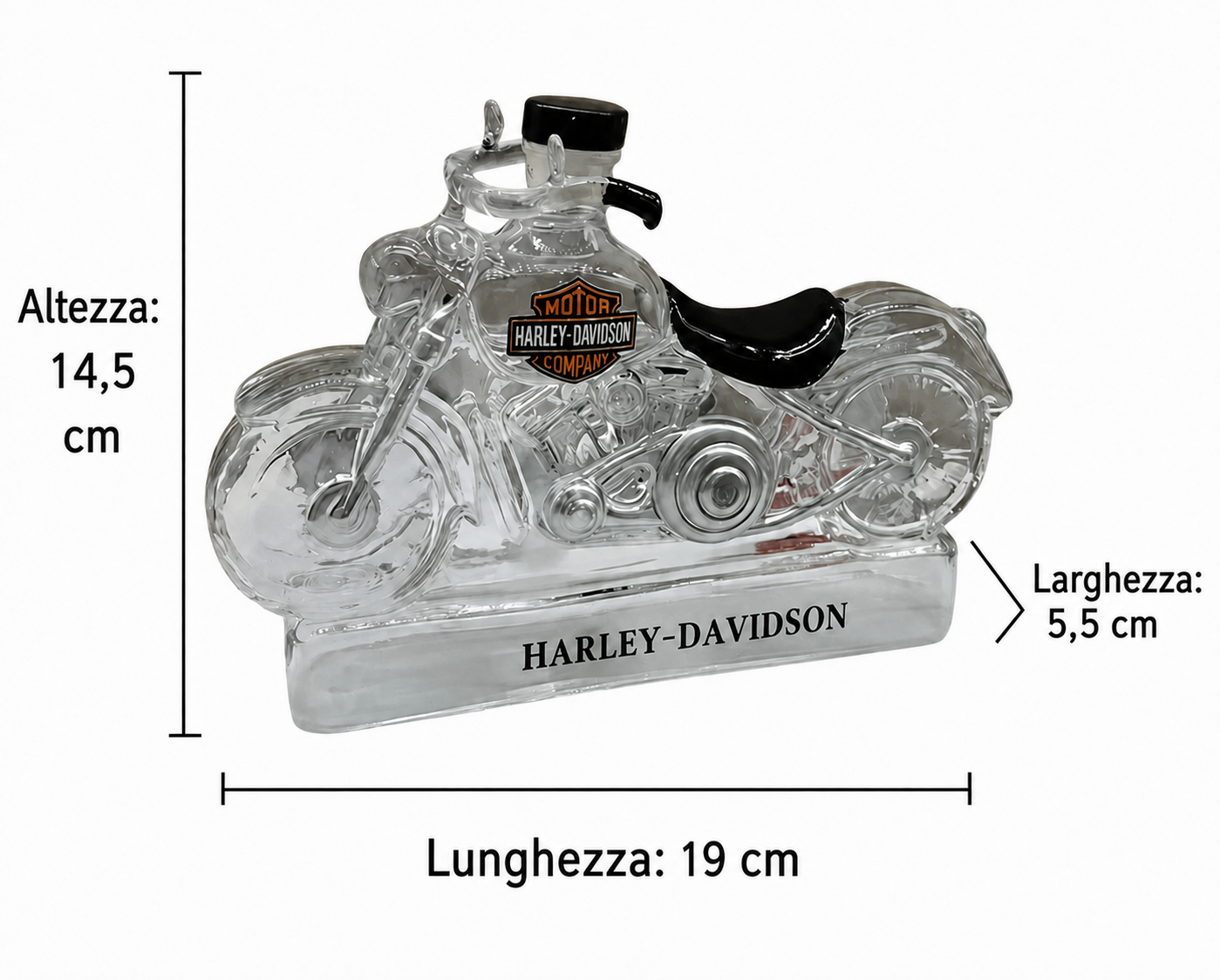 Decanter per whisky - Edizione Harley-Davidson