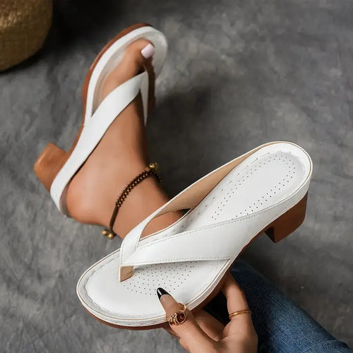 ELLA™ | Sandali eleganti con tacco basso
