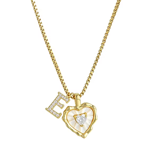 Élisara™ | Collana a Cuore con Iniziale