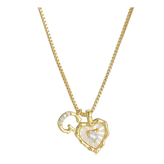 Élisara™ | Collana a Cuore con Iniziale