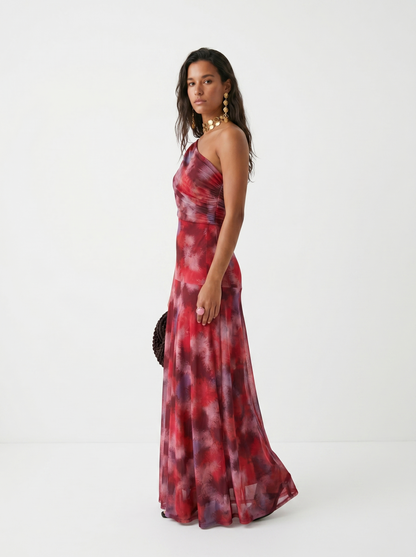 Carla | Vestido maxi elegante e scollato