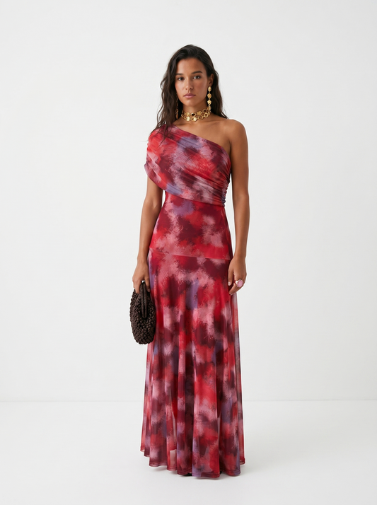 Carla | Vestido maxi elegante e scollato