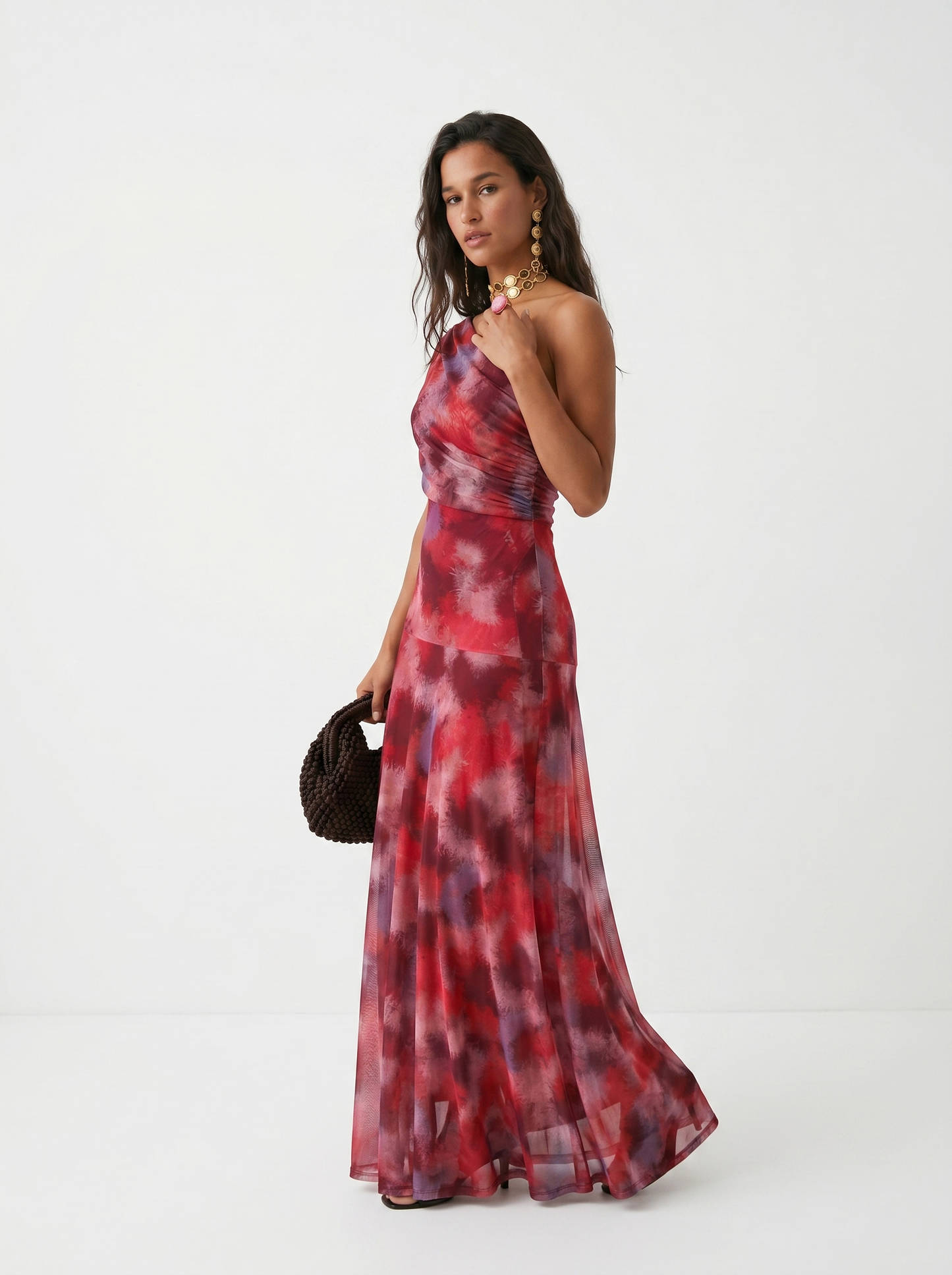 Carla | Vestido maxi elegante e scollato
