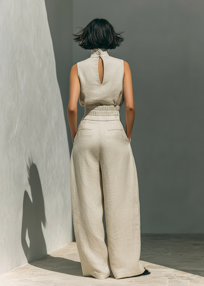 MARIA |Set in lino minimalista