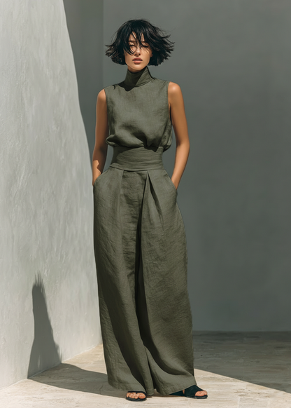 MARIA |Set in lino minimalista