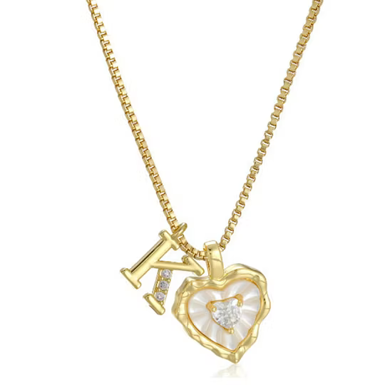 Élisara™ | Collana a Cuore con Iniziale