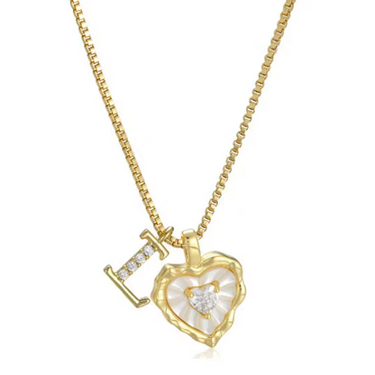 Élisara™ | Collana a Cuore con Iniziale